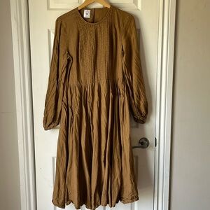 Sondeflor Hemp Scarlet Dress